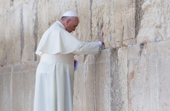 Francesco_Muro del Pianto