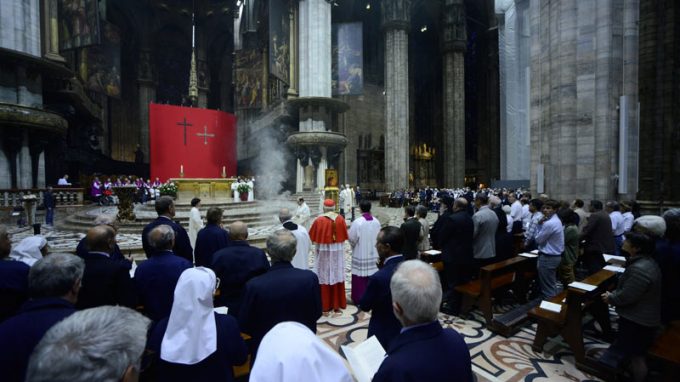 Scola: «Non teniamo Gesù<br>fuori dal nostro cuore»