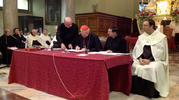 Scola: «Fra’Jean Thierry <br>ci sia di esempio nel trasformare <br>il lamento in preghiera e offerta»