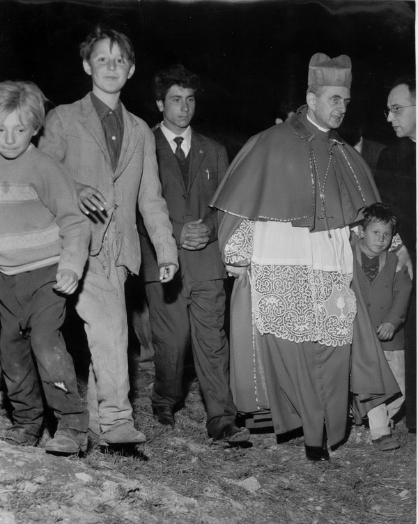 il card. g.b. montini tra bambini e ragazzi nomadi.
