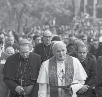 Il Sacro Monte di Varese rivive<br>il pellegrinaggio di san Giovanni Paolo II
