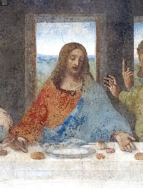Gesù Cenacolo leonardo Ultima CEna