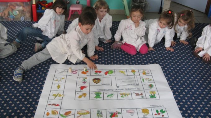 Expo nei lavori dei bambini