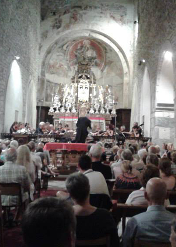 Veduta interna della Canonica di Bedero