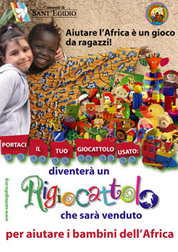 Rigiocattolo in piazza per l’Africa