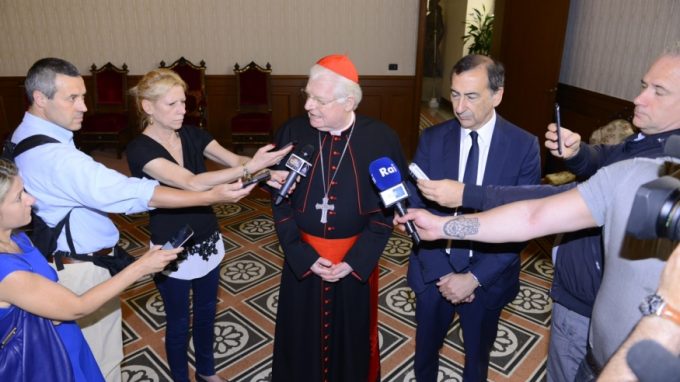 Scola incontra Sala: <br>«Uniti sul tema dell’emergenza abitativa, <br>della lotta alla povertà e del dialogo»