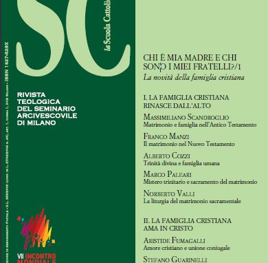 È uscito il nuovo numero <br>della rivista “La scuola Cattolica”