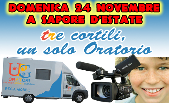 Domenica 24, tre cortili, un solo oratorio