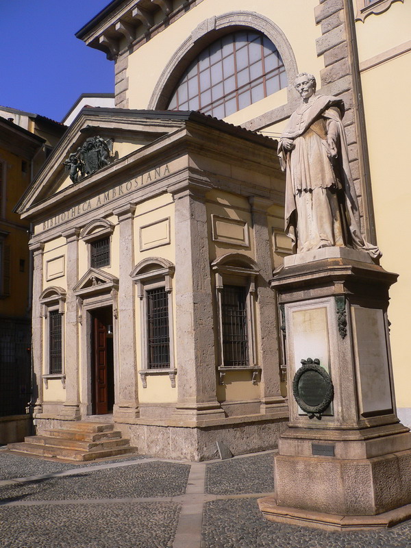 La sede della Biblioteca Ambrosiana