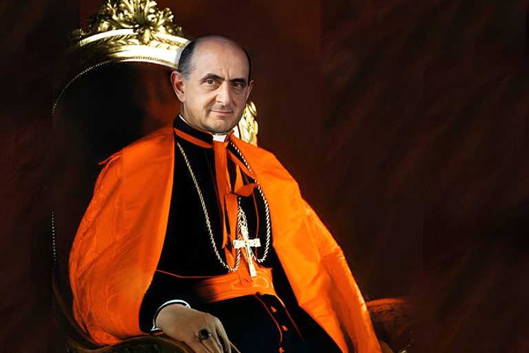 Il cardinale Giovanni Battista Montini 