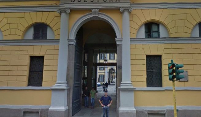 Scola visita la Questura di Milano