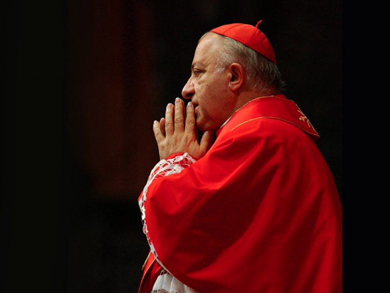 Il cardinale Dionigi Tettamanzi