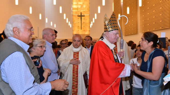 Scola: «La bella e nuova chiesa sia il centro del vostro cammino di unità, comunione e missione»