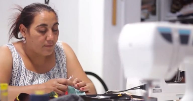 Una impiegata di Taivé