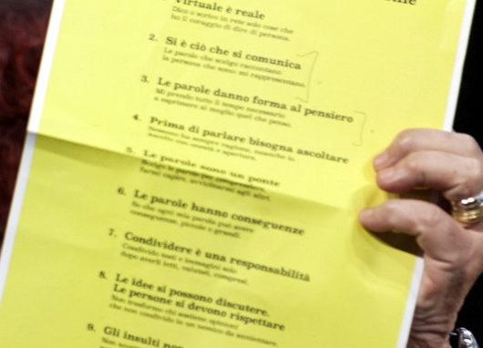 Il Manifesto della comunicazione non ostile