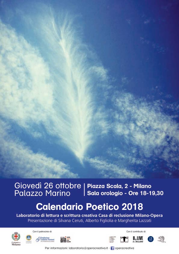 La locandina dell'incontro di presentazione