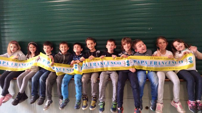 Il Papa scrive ai bambini di Brongio