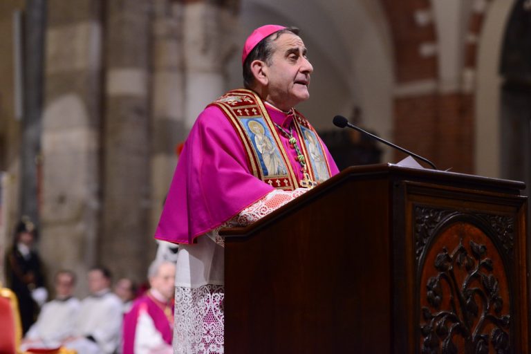 L'Arcivescovo durante il Discorso alla Città pronunciato il 6 dicembre 2017