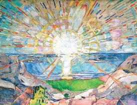 Edvard Munch, The Sun (1911)