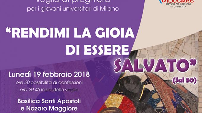 Gli universitari entrano in Quaresima