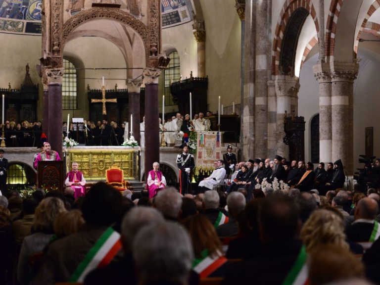 L'Arcivescovo rivolge il Discorso alla Città nella Basilica di Sant'Ambrogio (6 dicembre 2017)