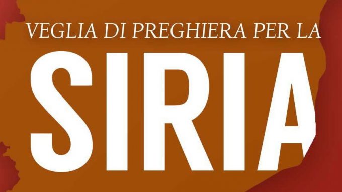 Siria, veglia di preghiera al Pime