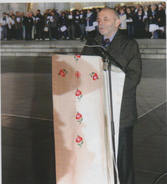 Carlo Castagna a Lourdes settembre 2010