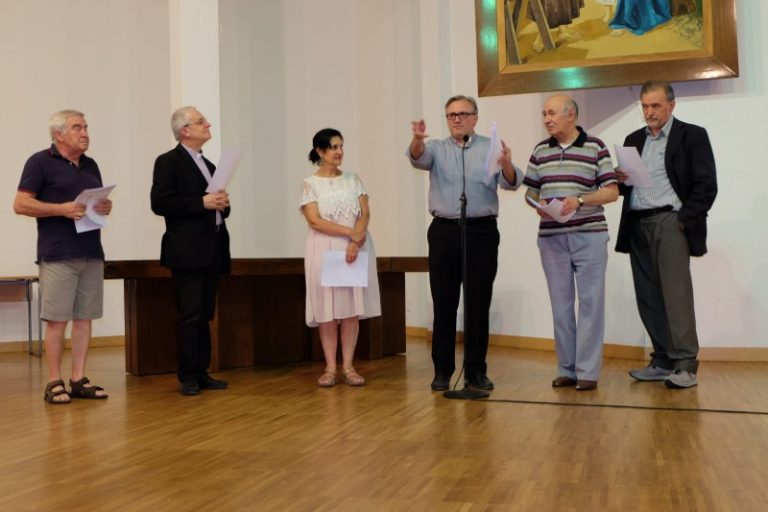 Un'immagine della serata di presentazione delle proposte