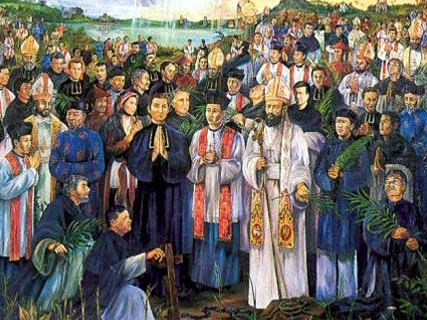 Santi Agostino Zhao Rong, sacerdote e compagni martiri 