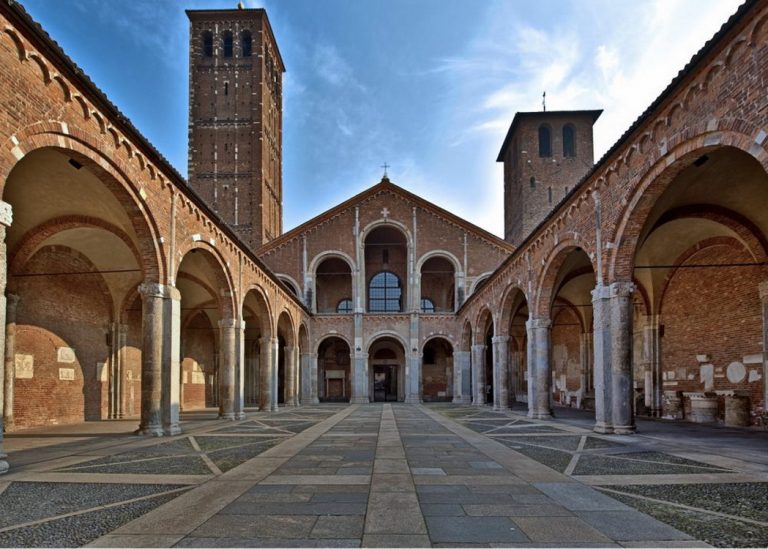 La basilica di Sant'Ambrogio a Milano