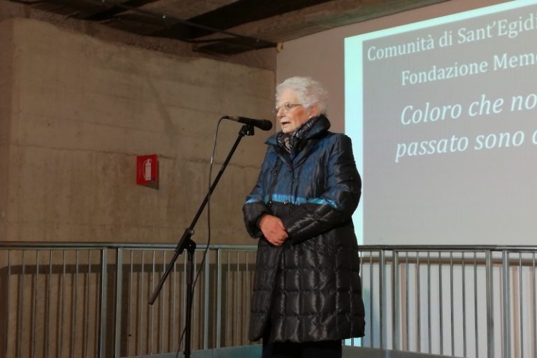 L'intervento di Liliana Segre