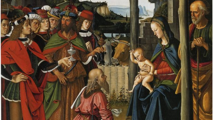 I Magi del Perugino a Palazzo Marino