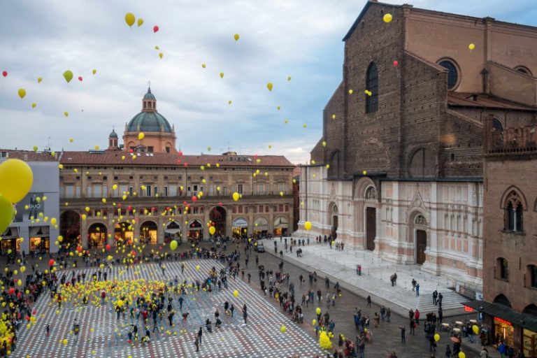 Piazza Maggiore a Bologna