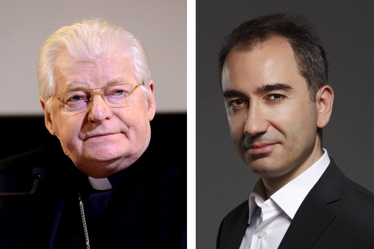 Il cardinale Scola e lo scrittore turco Mustafa Akyol