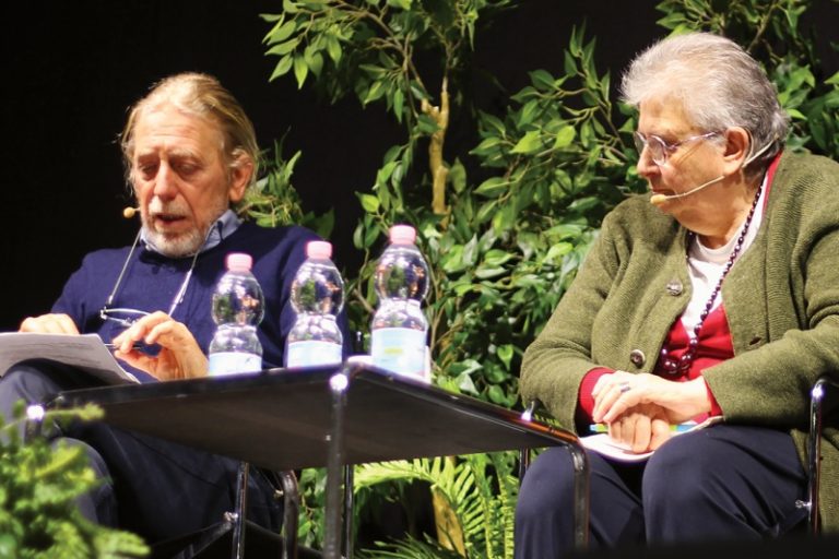 Franco Bonisoli e Agnese Moro