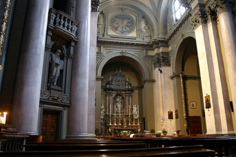 Veduta interna di San Giuseppe