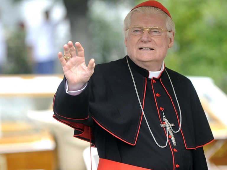 Il cardinale Angelo Scola