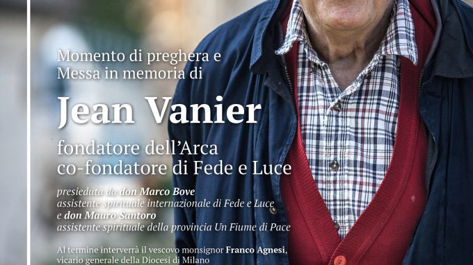 Milano ricorda Jean Vanier