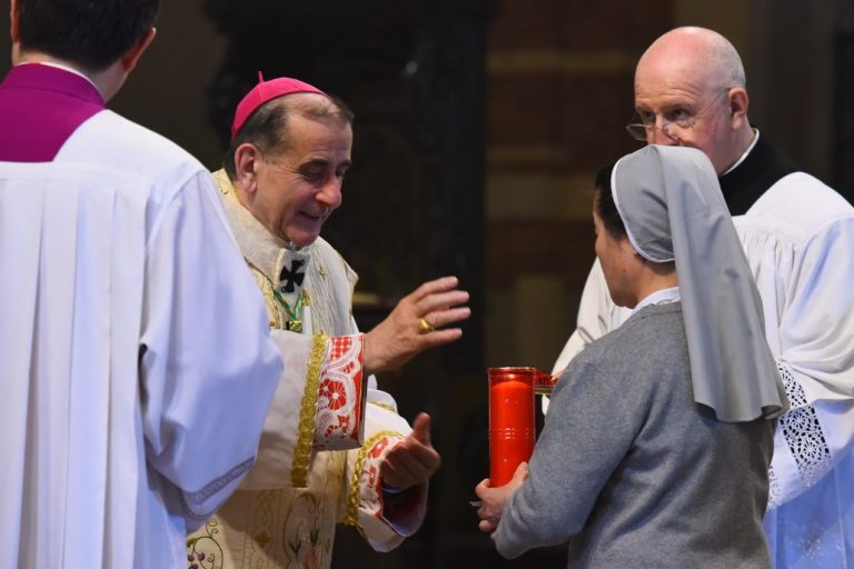 L'Arcivescovo durante una celebrazione dei giubilei degli anni scorsi