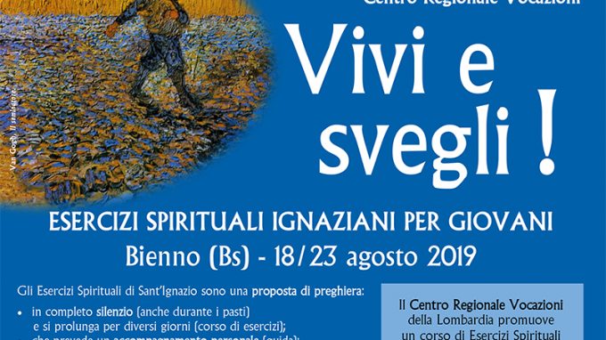 «Vivi e svegli!»: esercizi spirituali ignaziani per i giovani