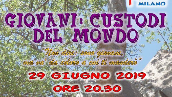 «Giovani: custodi del mondo»: consegna dell’invio missionario ai giovani