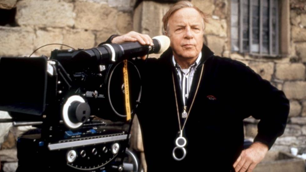 JANE EYRE, director Franco Zeffirelli, on set, 1996. (c)Miramax