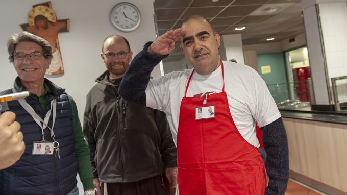 All'Osf Elio “volontario per un giorno”