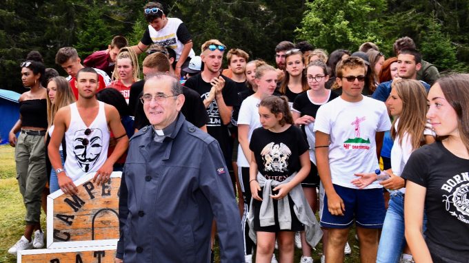 L’Arcivescovo visita i campeggi ambrosiani