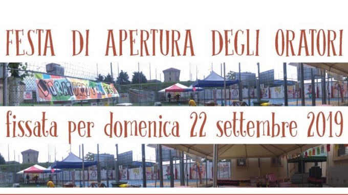 Festa di apertura degli oratori 2019