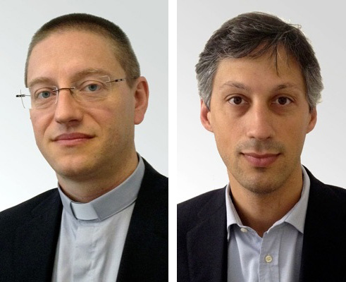 Don Gian Battista Rota e don Fabio Landi