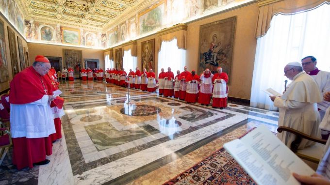 Nuovi Cardinali creati da papa Francesco