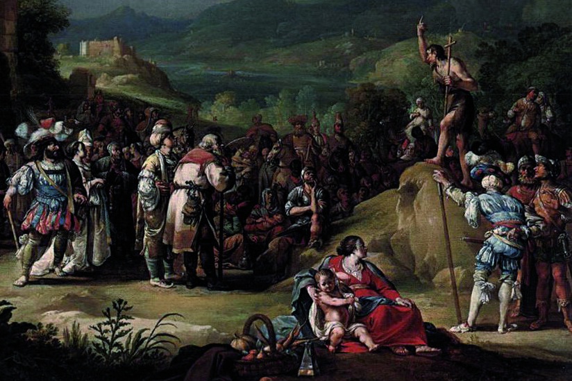 La predica di San Giovanni Battista, di Bartholomeus Breenbergh (1634) La predica di San Giovanni Battista, di Bartholomeus Breenbergh (1634)