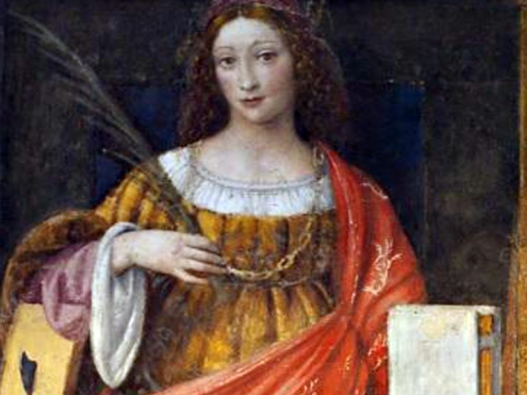 Bottega di Bernardino Luini, S. Caterina d’Alessandria