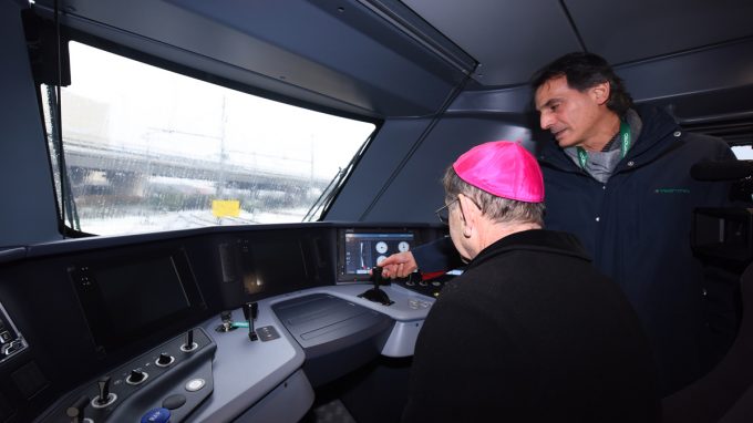 Trenord, l’Arcivescovo benedice “Caravaggio”